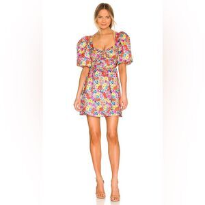for love and lemons sorbet mini dress For Love And Lemons | Dresses | For Love And Lemons Sorbet Lace Pink And Yellow Layered Mini Dress